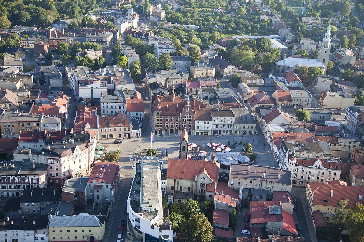 Tarnowskie Góry — panorama miasta